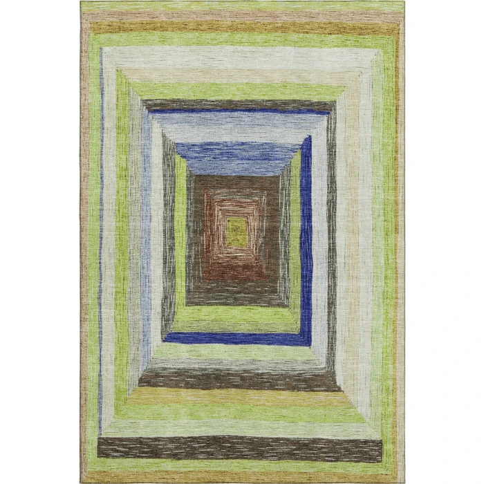 Addison Mayfield Green AMF1957 8ft. x 10ft. Rect. Rug