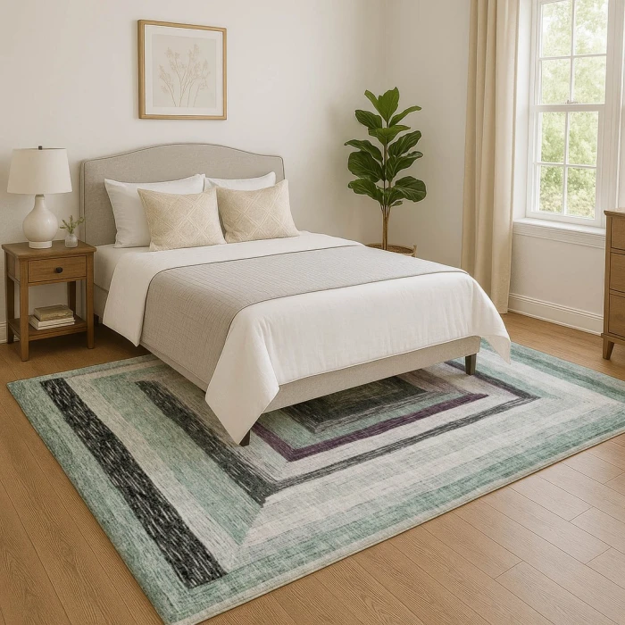 Addison Mayfield Blue AMF1957 9ft. x 12ft. Rect. Rug