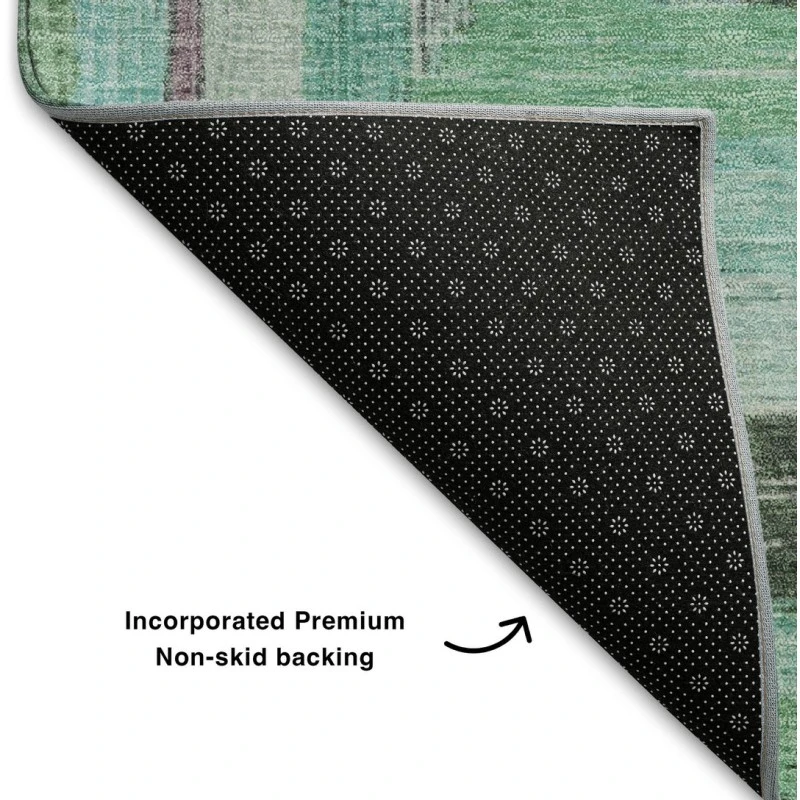 Addison Mayfield Teal AMF1957 5ft. x 7ft. 6in. Rect. Rug
