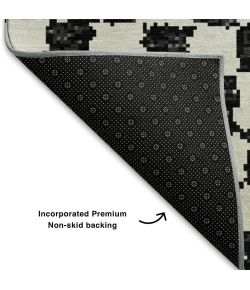 Addison Mayfield Black AMF1958 5ft. x 7ft. 6in. Rect. Rug