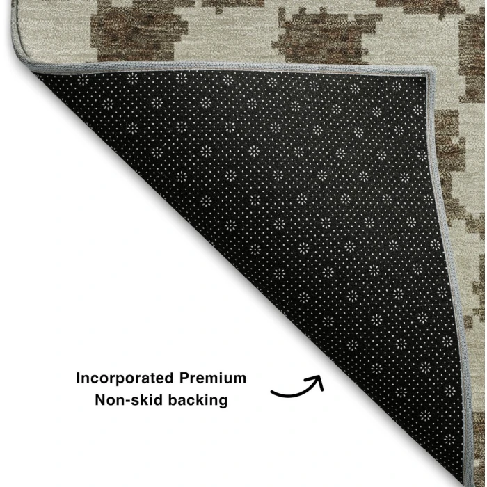 Addison Mayfield Brown AMF1958 9ft. x 12ft. Rect. Rug