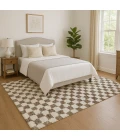 Addison Mayfield Brown AMF1958 2ft. 3in. x 7ft. 6in. Rect. Rug