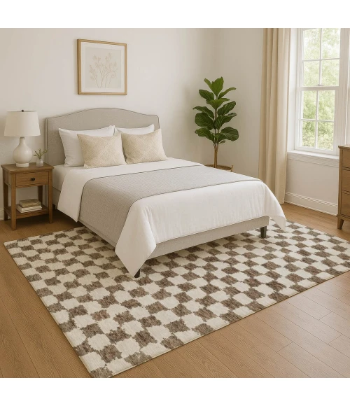 Addison Mayfield Brown AMF1958 2ft. 3in. x 7ft. 6in. Rect. Rug