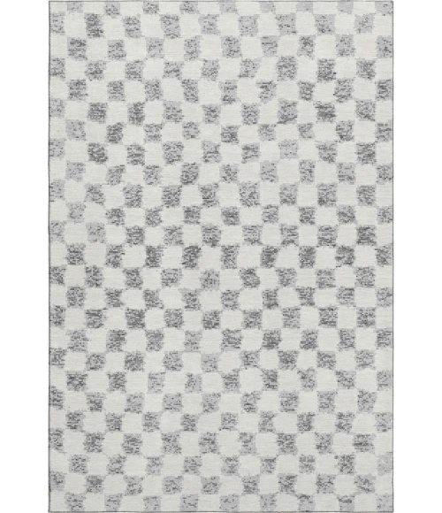 Addison Mayfield Gray AMF1958 - 8ft. Round Rug