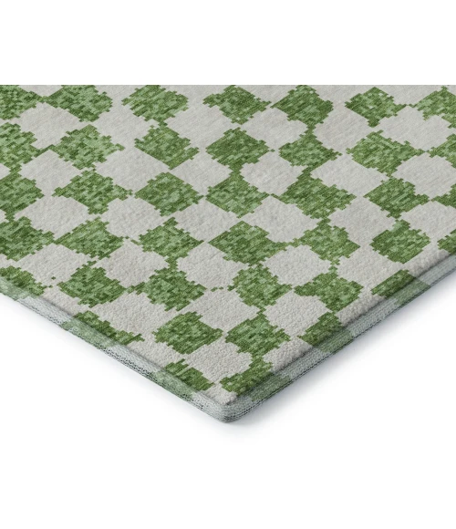 Addison Mayfield Green AMF1958 - 8ft. Round Rug