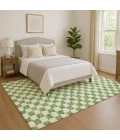 Addison Mayfield Green AMF1958 - 8ft. Round Rug