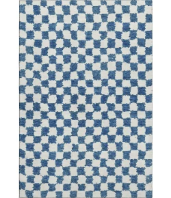 Addison Mayfield Blue AMF1958 - 8ft. Round Rug