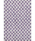 Addison Mayfield Purple AMF1958 - 8ft. Round Rug