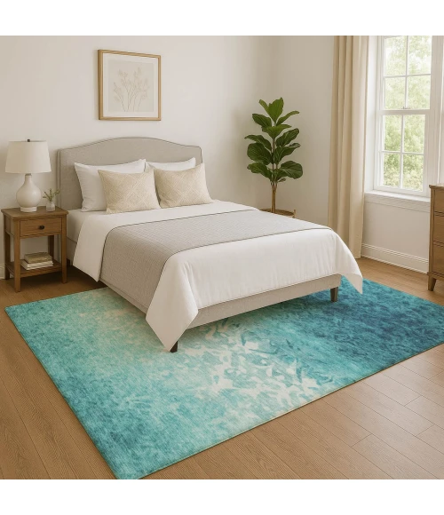Addison Mayfield Teal AMF1959 2ft. 3in. x 7ft. 6in. Rect. Rug