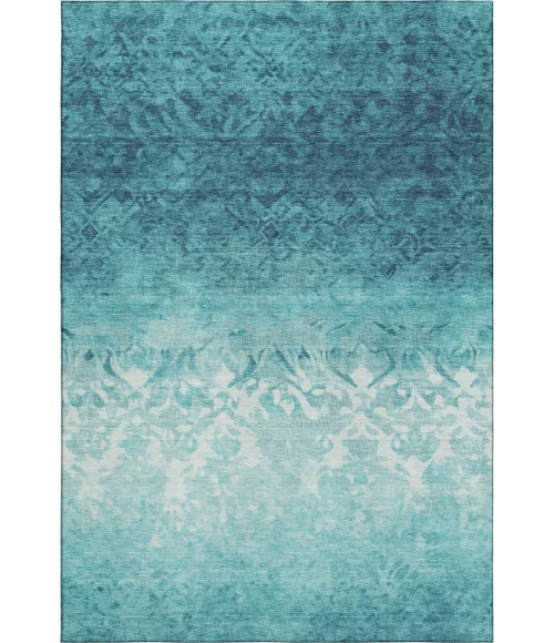 Addison Mayfield Teal AMF1959 2ft. 3in. x 7ft. 6in. Rect. Rug