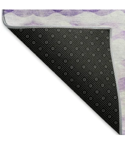 Addison Mayfield Purple AMF195 - 8ft. Round Rug