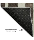 Addison Mayfield Brown AMF1961 2ft. 3in. x 7ft. 6in. Rect. Rug