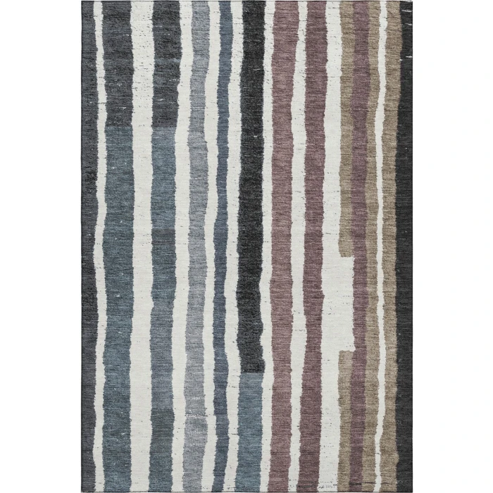 Addison Mayfield Blue AMF1961 - 8ft. Round Rug