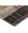 Addison Mayfield Brown AMF1962 - 8ft. Round Rug