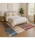 Addison Mayfield Brown AMF1962 - 8ft. Round Rug