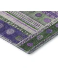 Addison Mayfield Green AMF1963 - 8ft. Round Rug