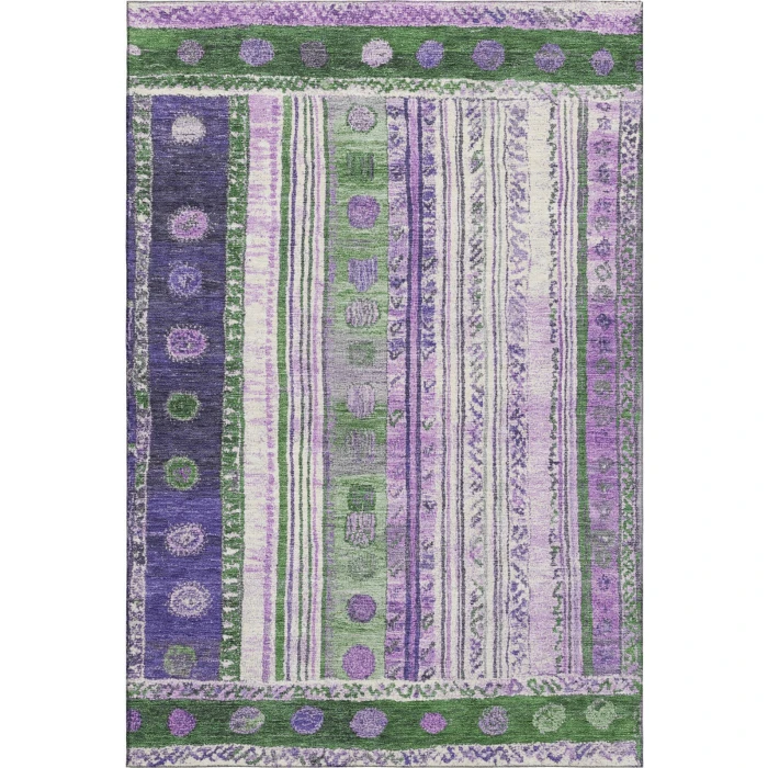 Addison Mayfield Green AMF1963 - 8ft. Round Rug