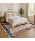 Addison Mayfield Blue AMF1963 2ft. 3in. x 7ft. 6in. Rect. Rug
