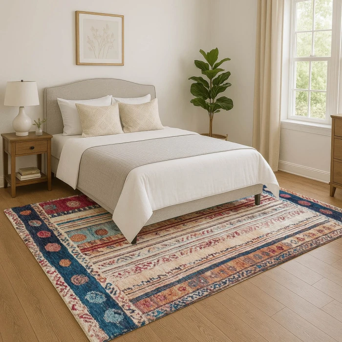Addison Mayfield Blue AMF1963 2ft. 3in. x 7ft. 6in. Rect. Rug