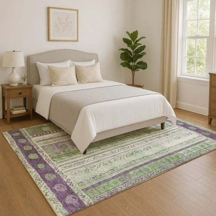 Addison Mayfield Purple AMF1963 8ft. x 10ft. Rect. Rug