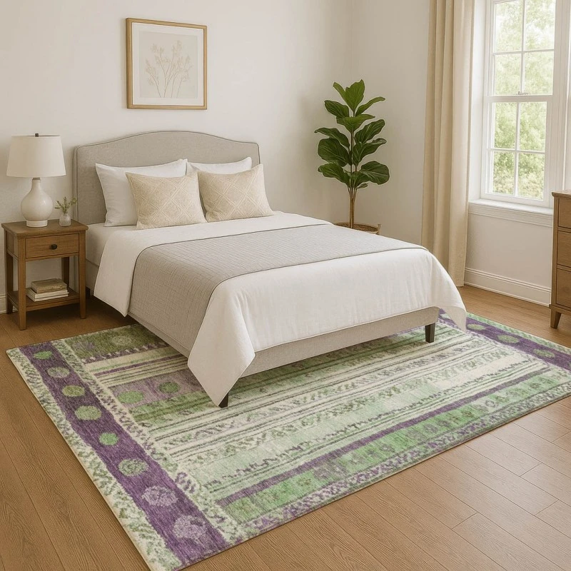 Addison Mayfield Purple AMF1963 9ft. x 12ft. Rect. Rug