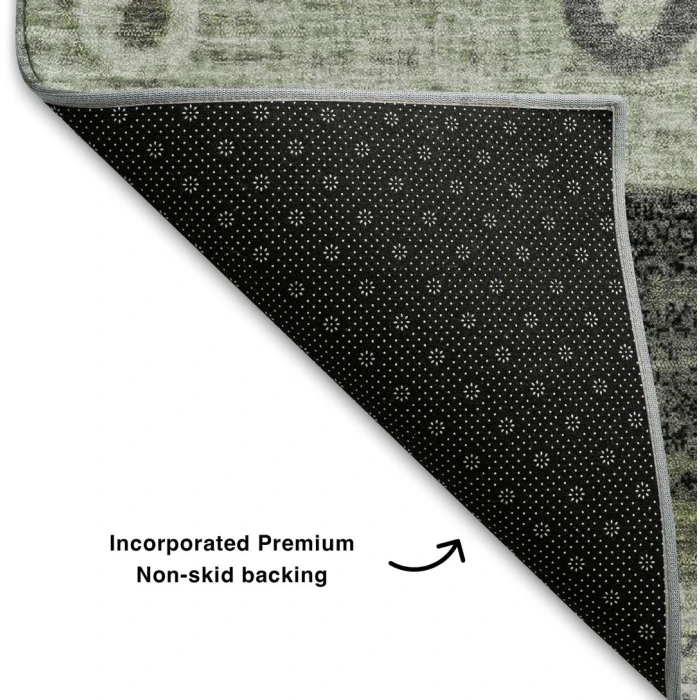 Addison Mayfield Green AMF1964 5ft. x 7ft. 6in. Rect. Rug