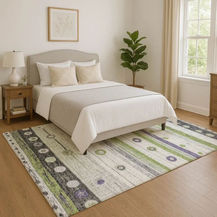 Addison Mayfield Green AMF1964 5ft. x 7ft. 6in. Rect. Rug