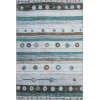 Addison Mayfield Teal AMF1964 - 8ft. Round Rug