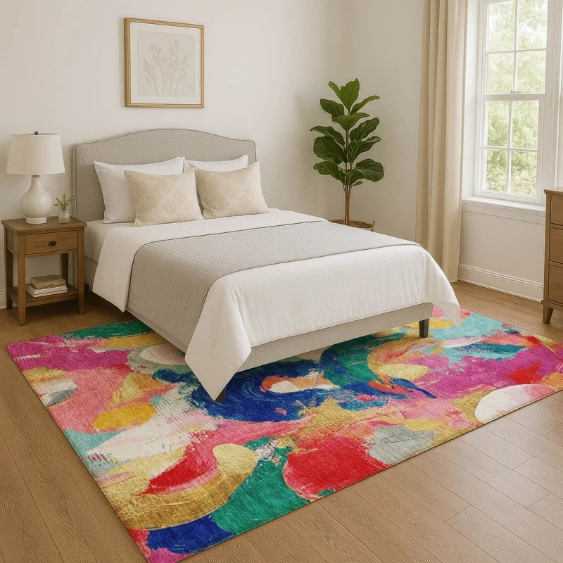 Addison Mayfield Pink AMF1965 9ft. x 12ft. Rect. Rug