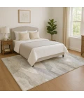 Addison Mayfield Brown AMF1966 - 8ft. Round Rug