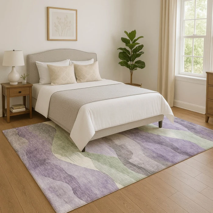 Addison Mayfield Purple AMF1966 2ft. 3in. x 7ft. 6in. Rect. Rug