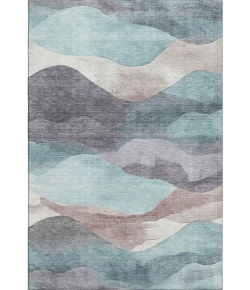 Addison Mayfield Teal AMF1966 8ft. x 10ft. Rect. Rug