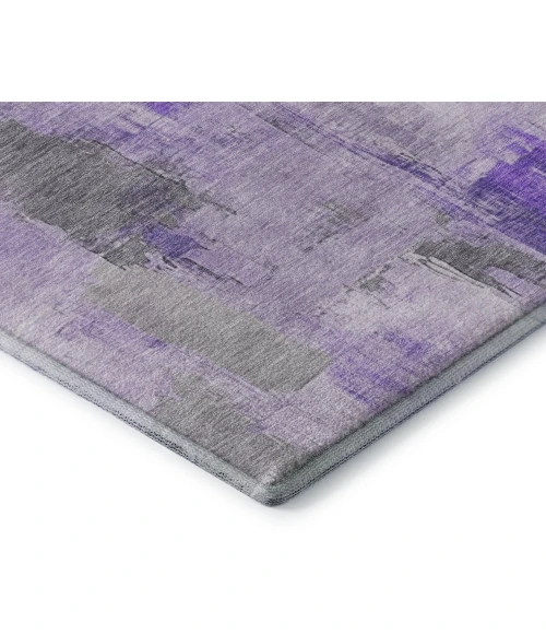 Addison Mayfield Purple AMF1967 - 8ft. Round Rug