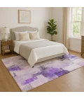 Addison Mayfield Purple AMF1967 - 8ft. Round Rug
