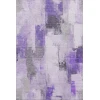 Addison Mayfield Purple AMF1967 - 8ft. Round Rug