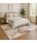 Addison Mayfield Orange AMF1967 - 8ft. Round Rug