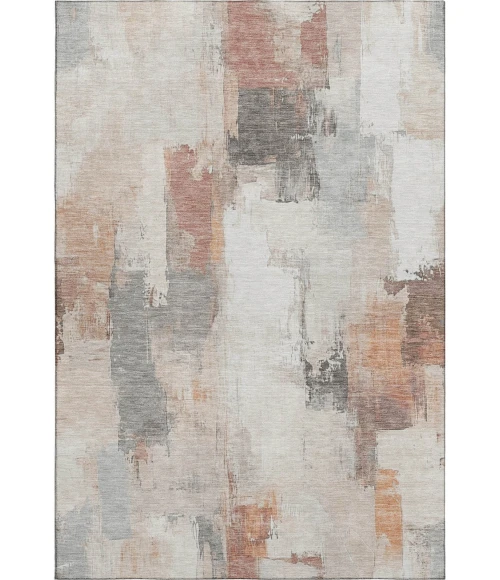 Addison Mayfield Orange AMF1967 - 8ft. Round Rug