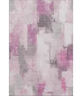 Addison Mayfield Pink AMF1967 - 8ft. Round Rug