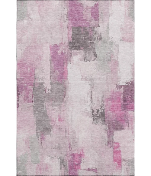 Addison Mayfield Pink AMF1967 - 8ft. Round Rug