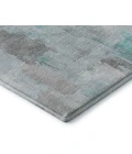 Addison Mayfield Teal AMF1967 - 8ft. Round Rug