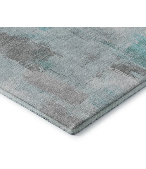 Addison Mayfield Teal AMF1967 - 8ft. Round Rug