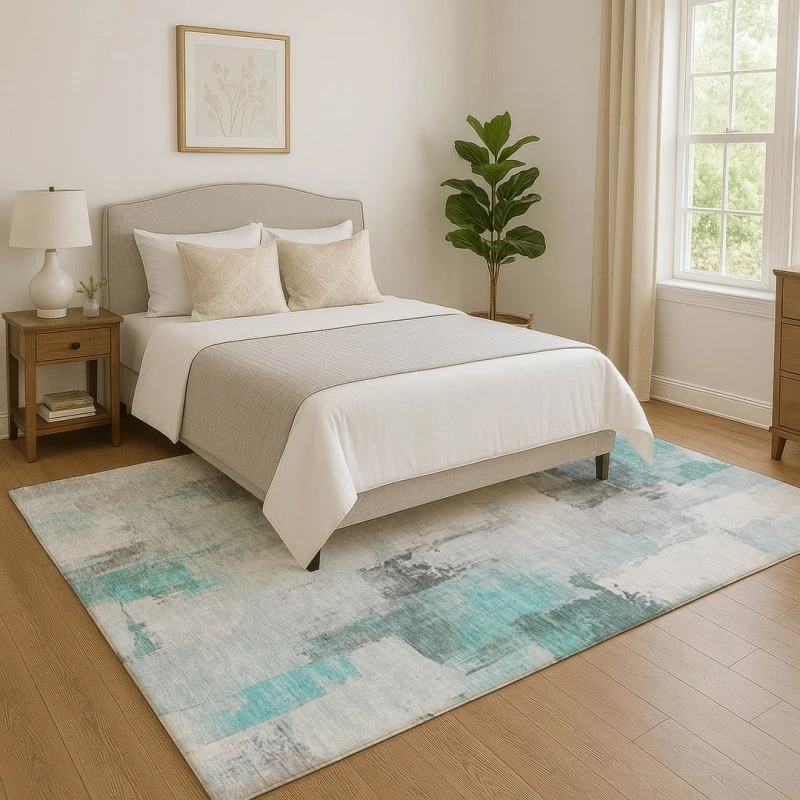 Addison Mayfield Teal AMF1967 9ft. x 12ft. Rect. Rug