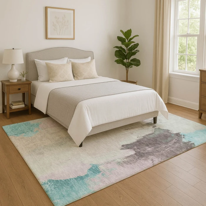 Addison Mayfield Teal AMF1968 9ft. x 12ft. Rect. Rug