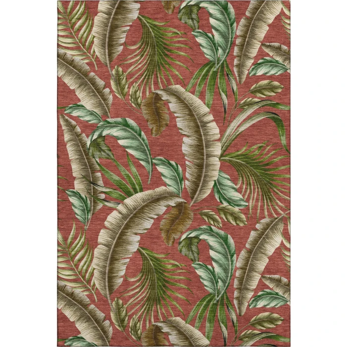 Addison Mayfield Red AMF196 5ft. x 7ft. 6in. Rect. Rug