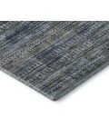 Addison Mayfield Blue AMF1971 - 8ft. Round Rug
