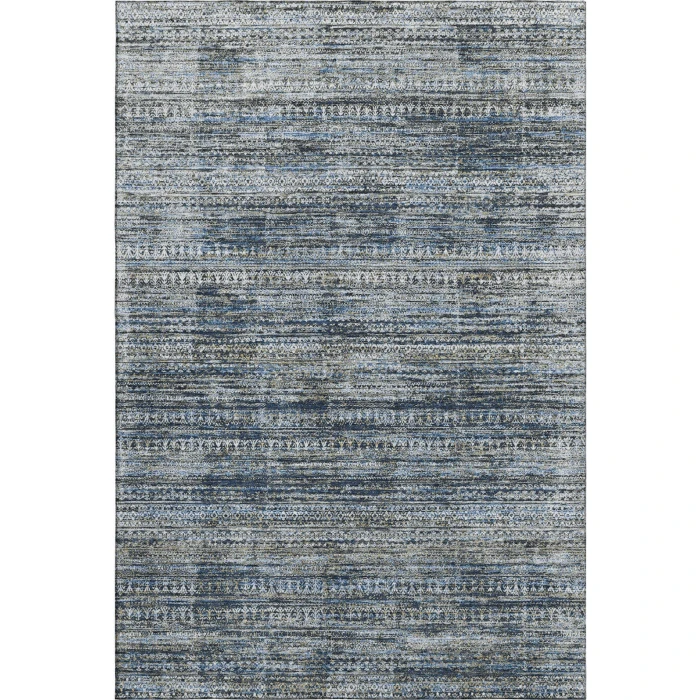 Addison Mayfield Blue AMF1971 - 8ft. Round Rug