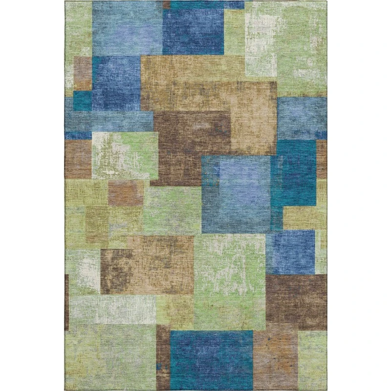 Addison Mayfield Blue AMF1974 9ft. x 12ft. Rect. Rug