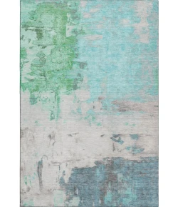 Addison Mayfield Teal AMF1978 - 8ft. Round Rug