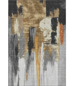 Addison Mayfield Black AMF1979 - 8ft. Round Rug