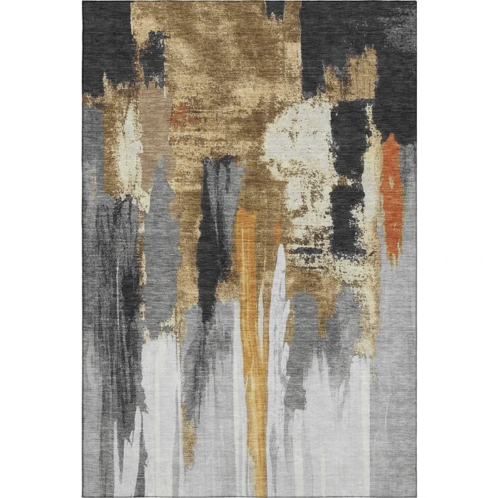 Addison Mayfield Black AMF1979 - 8ft. Round Rug